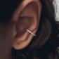 【受注商品】row ear cuff(cz)(silver/gold)