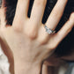 【店舗用】frame ring(cz)(silver/gold)