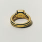 【店舗用】frame ring(cz)(silver/gold)