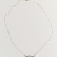 【店舗用】frame necklace(cz)(silver/gold)