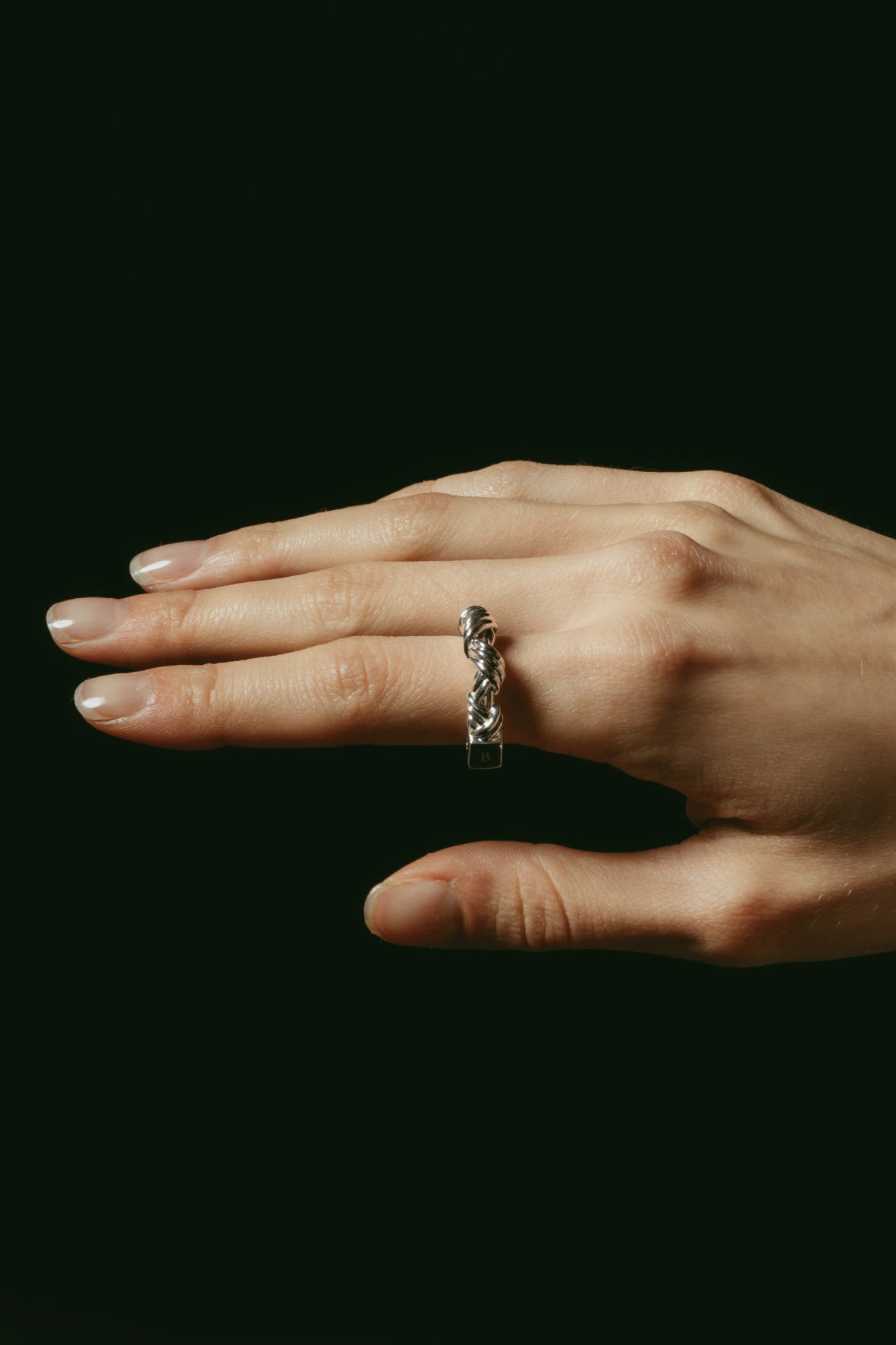 受注商品】neji-neji ring(silver/gold) | BRKUMO
