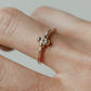 【店舗用】flower ring/04(silver/gold)