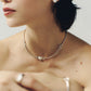 pearl necklace(silver)