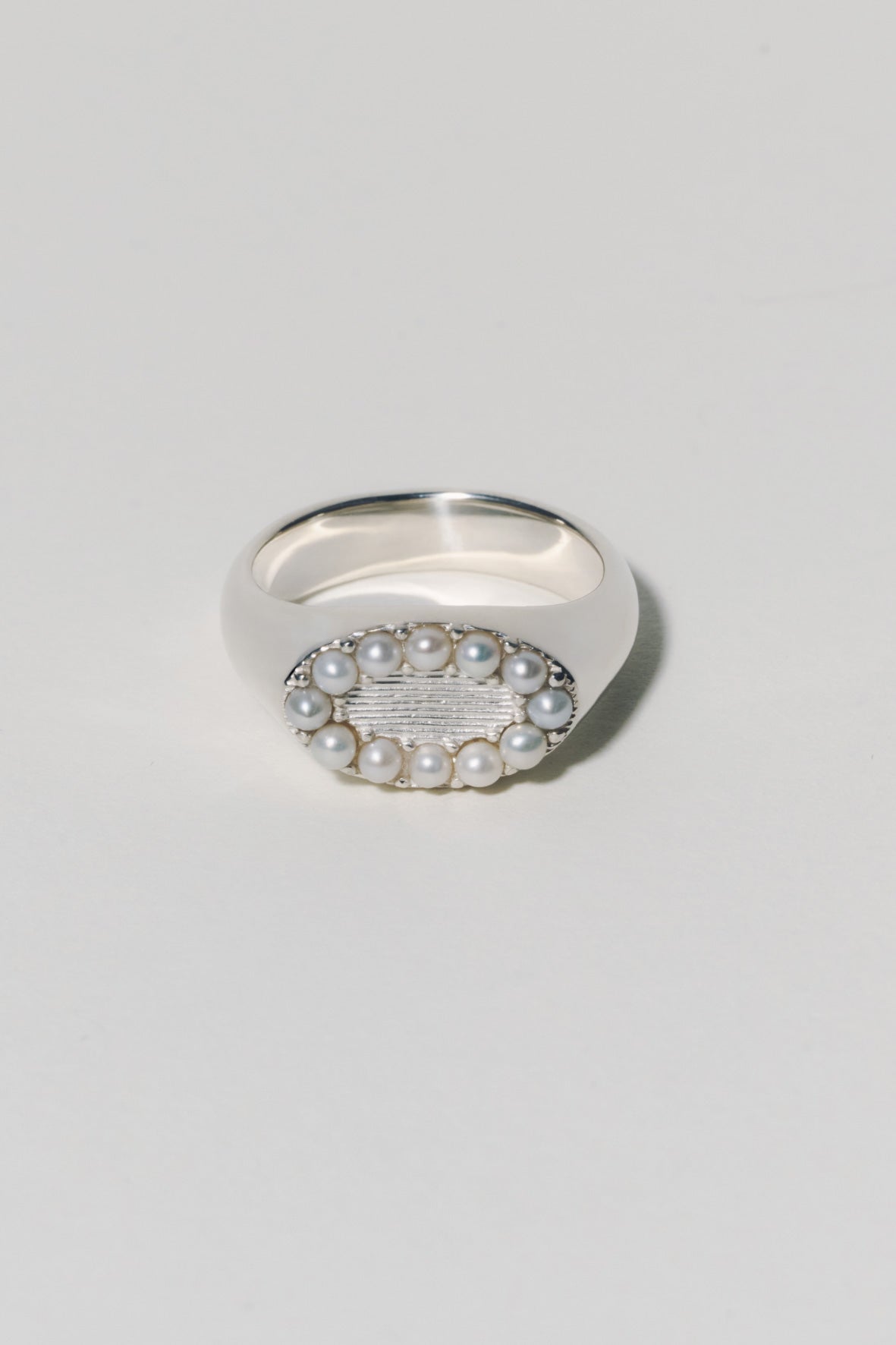 pearl ring(silver/gold)
