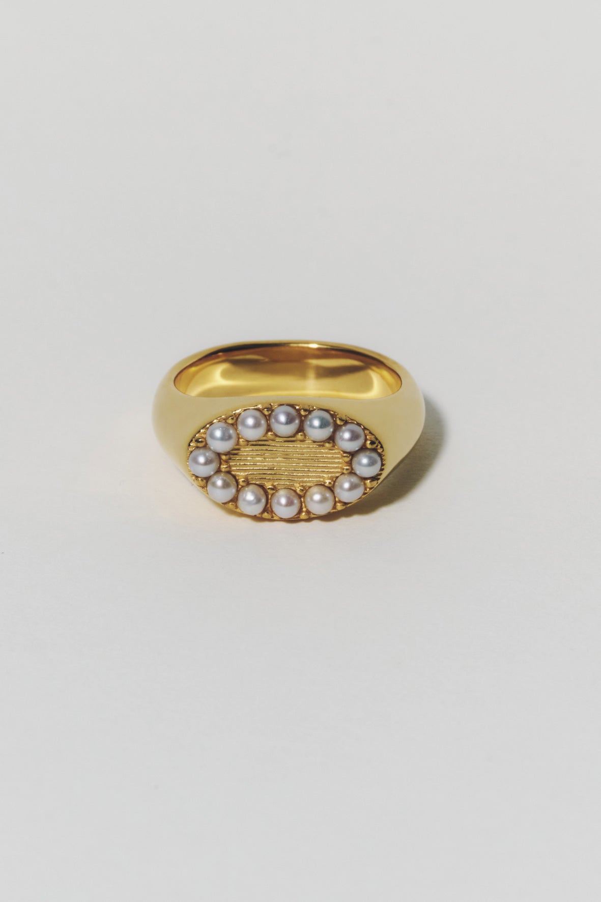 pearl ring(silver/gold)