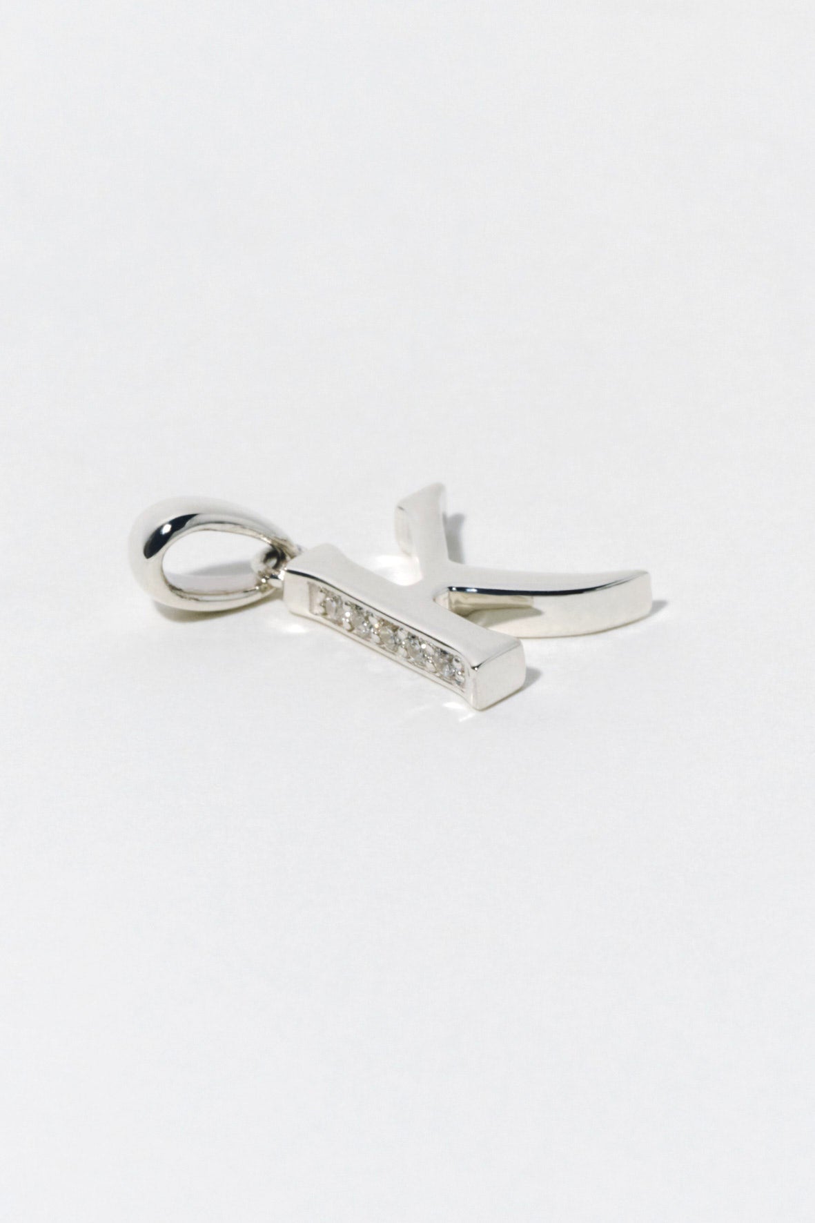 initial necklace/charm(silver/gold)