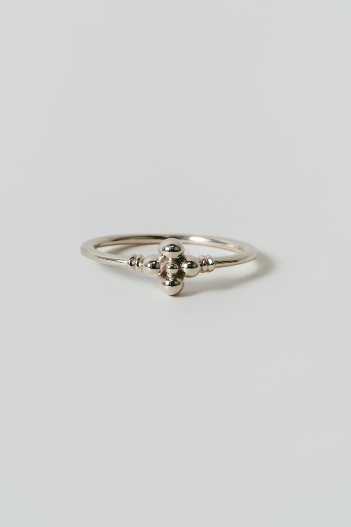 【店舗用】flower ring/04(silver/gold)