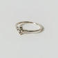 【店舗用】flower ring/04(silver/gold)