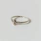 【受注商品】flower ring/04(cz)(silver/gold)
