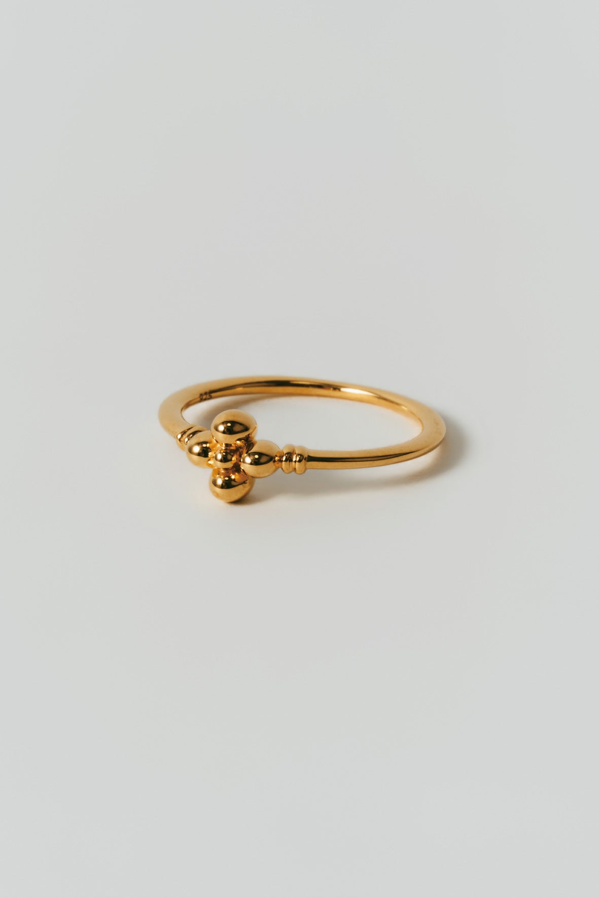 【店舗用】flower ring/04(silver/gold)
