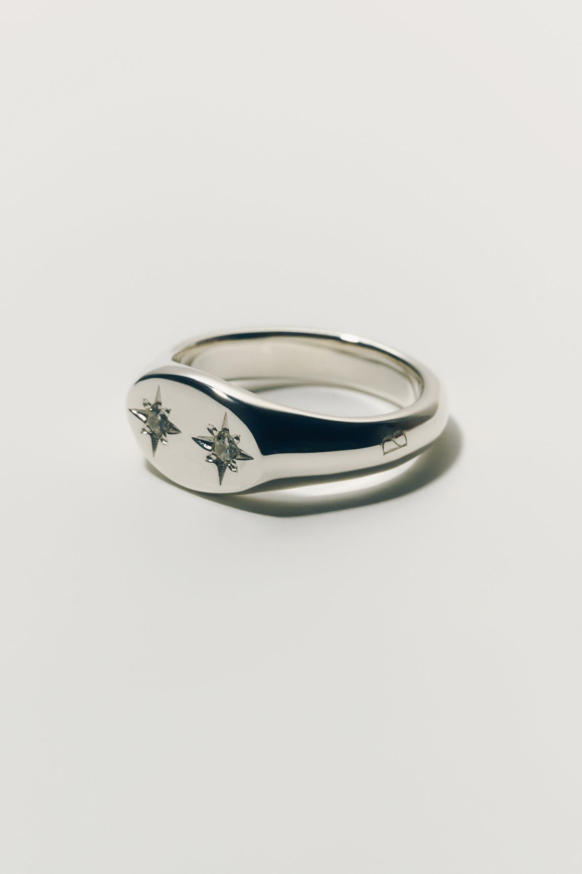 【受注商品】robot eye ring(cz)(silver/gold)