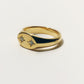 【受注商品】robot eye ring(cz)(silver/gold)
