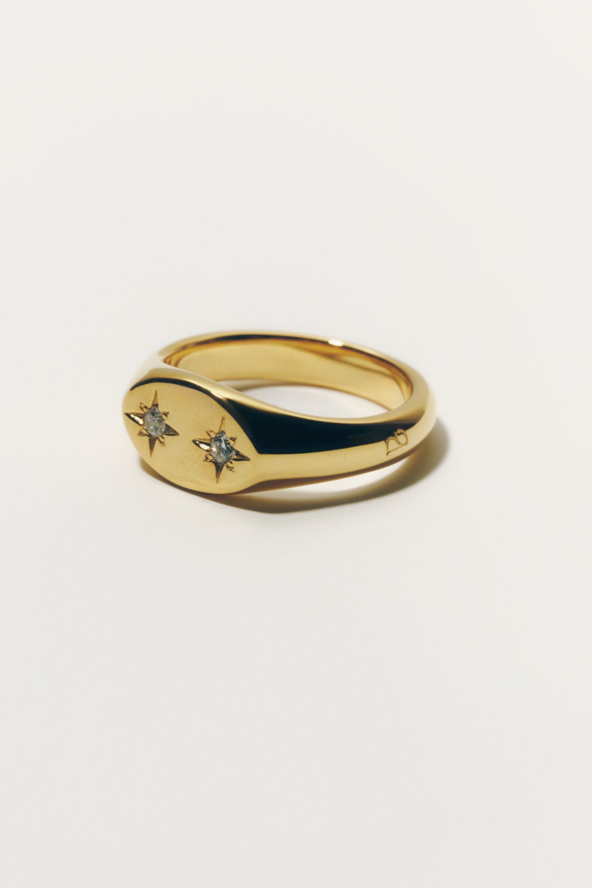 【受注商品】robot eye ring(cz)(silver/gold)