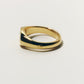 【受注商品】robot eye ring(cz)(silver/gold)