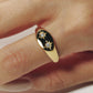 【受注商品】robot eye ring(cz)(silver/gold)