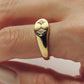 【受注商品】robot eye ring(cz)(silver/gold)