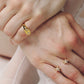 【受注商品】robot eye ring(cz)(silver/gold)