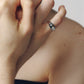 【受注商品】robot eye ring(cz)(silver/gold)