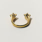 【受注商品】sea star ring(silver/gold)