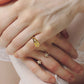【受注商品】sea star ring(silver/gold)