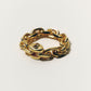 【受注商品】-Atelier限定- star chain ring(silver/gold)