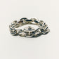 【受注商品】-Atelier限定- star chain ring(silver/gold)