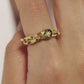 【受注商品】-Atelier限定- star chain ring(silver/gold)