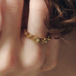 【受注商品】-Atelier限定- star chain ring(silver/gold)