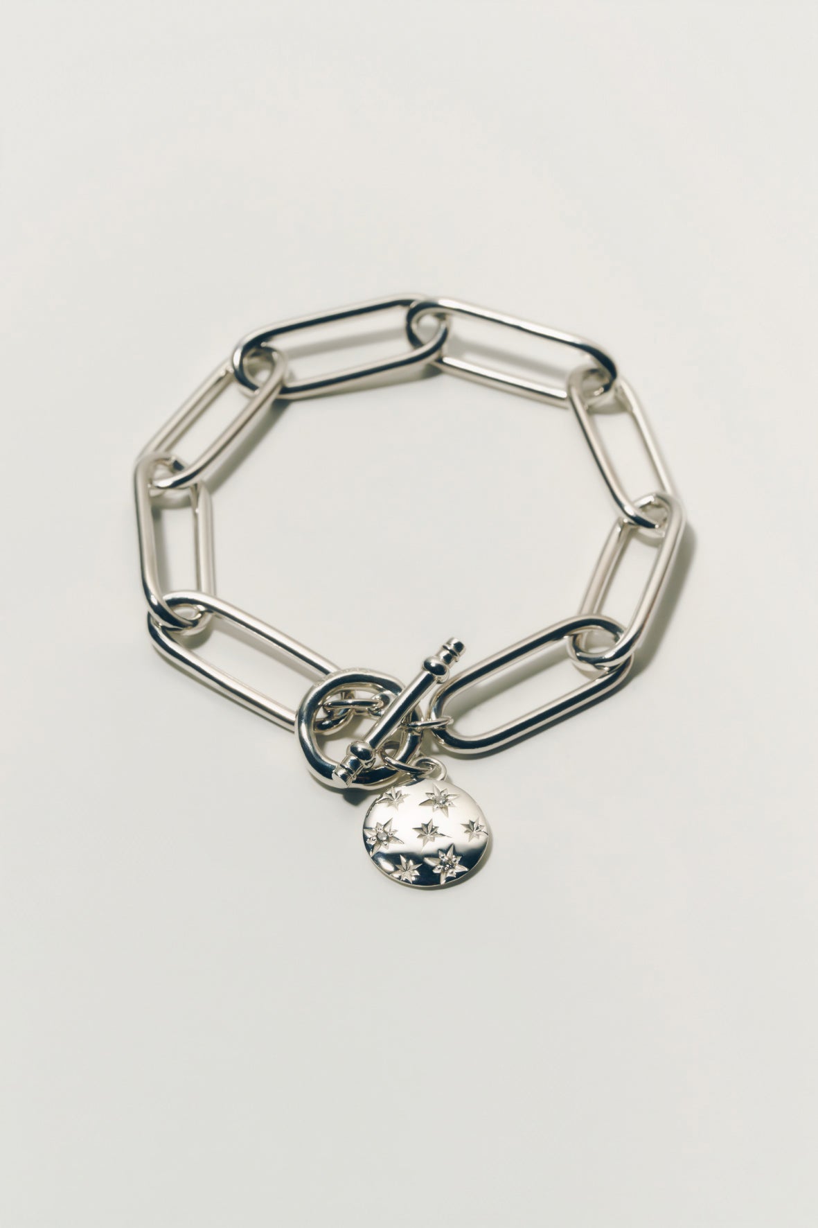 【店舗用】star coin bracelet(cz)(silver/gold)