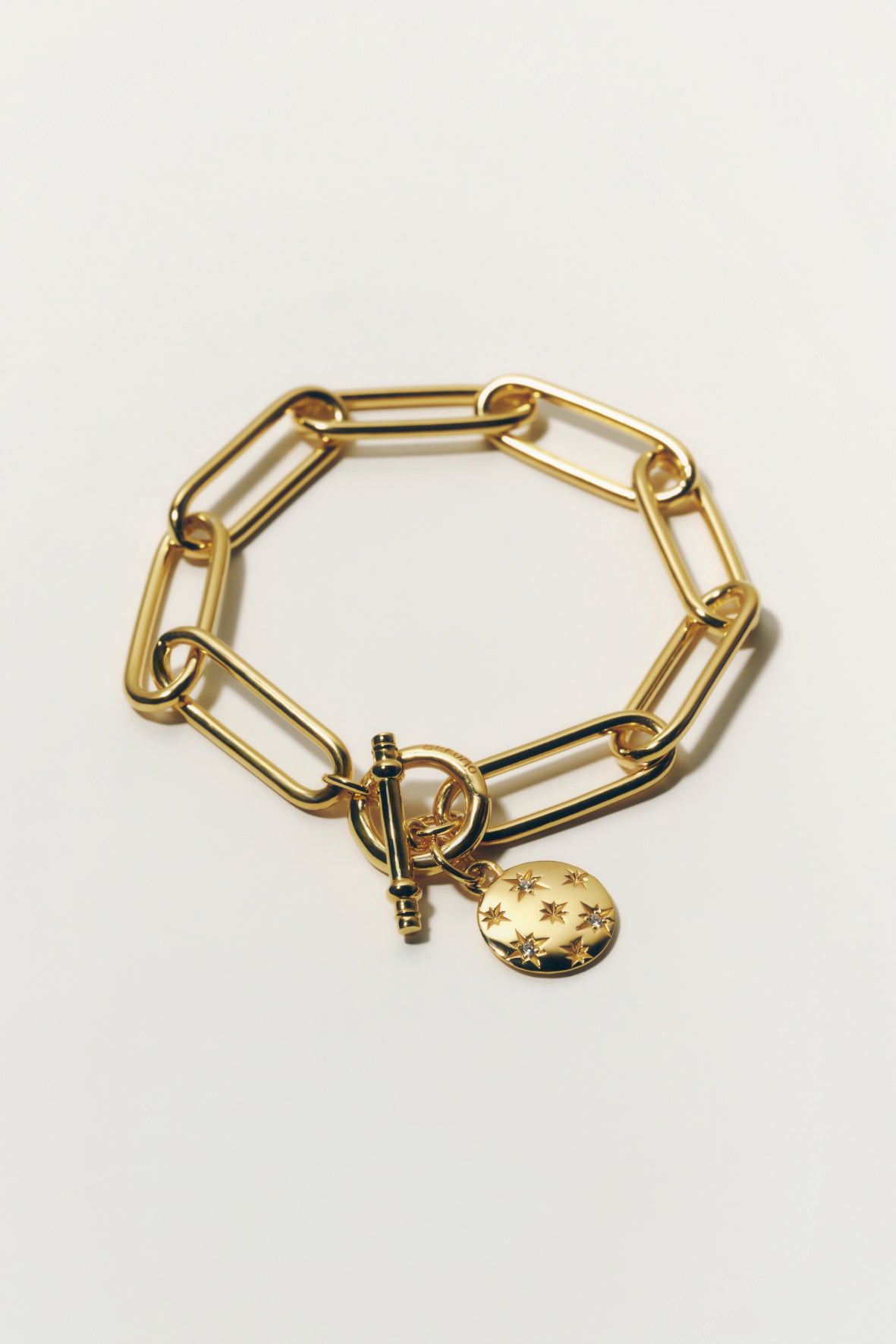 【店舗用】star coin bracelet(cz)(silver/gold)