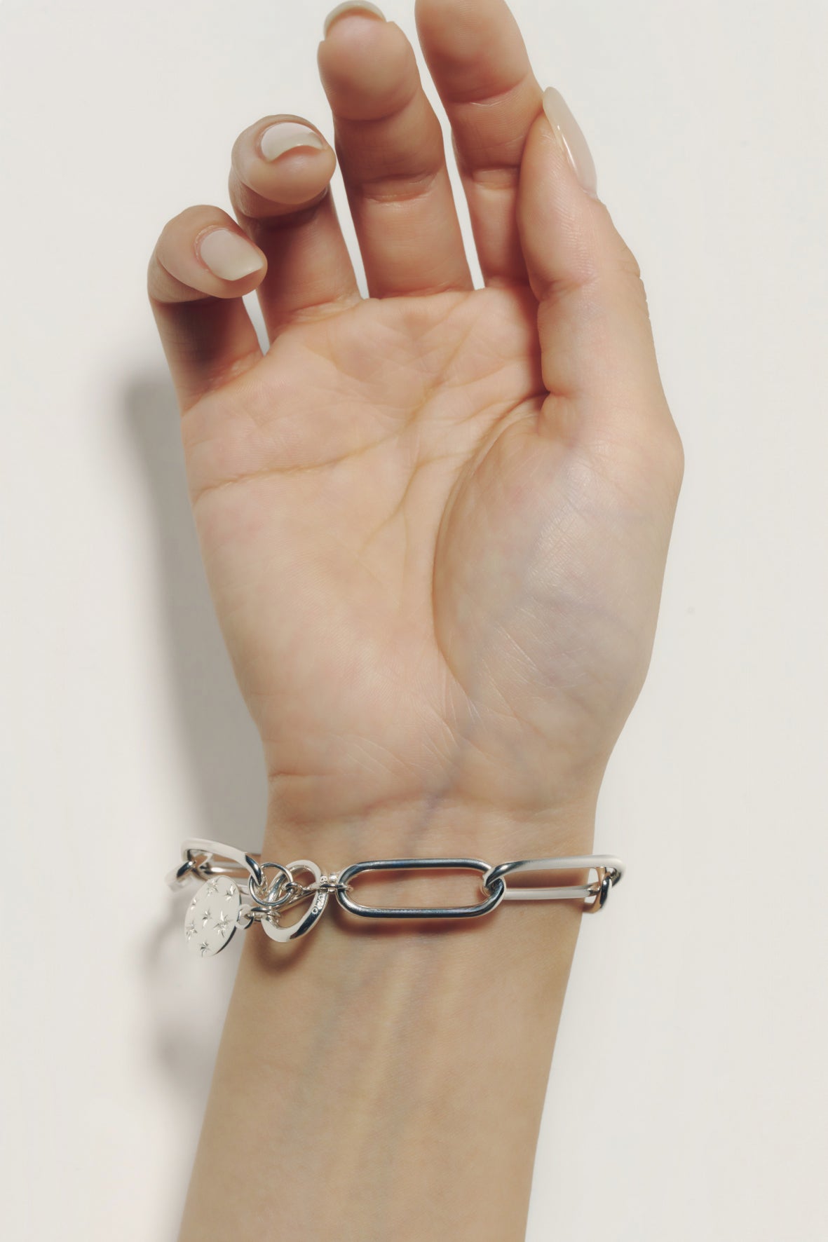 【店舗用】star coin bracelet(cz)(silver/gold)