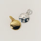 【受注商品】star coin charm(cz)(silver/gold)