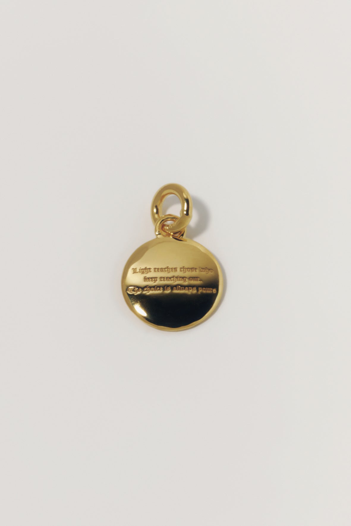 【受注商品】star coin charm(cz)(silver/gold)