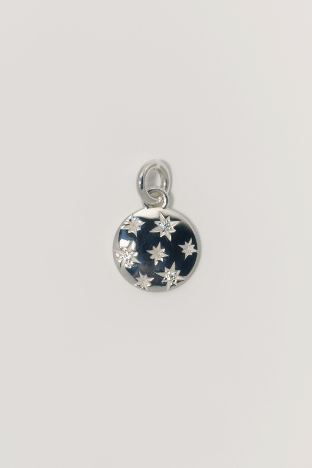 【受注商品】star coin charm(cz)(silver/gold)