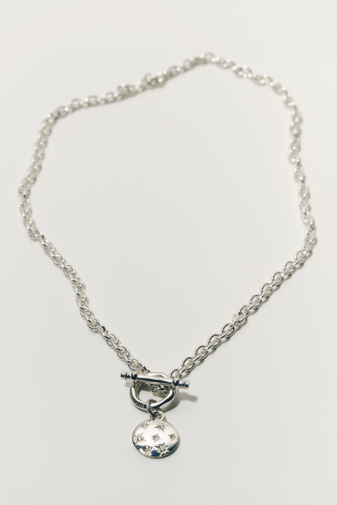 【店舗用】star coin necklace(cz)(silver/gold)