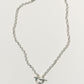 【店舗用】star coin necklace(cz)(silver/gold)