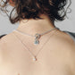 【店舗用】star coin necklace(cz)(silver/gold)