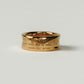 【受注販売】text ring(silver/gold)
