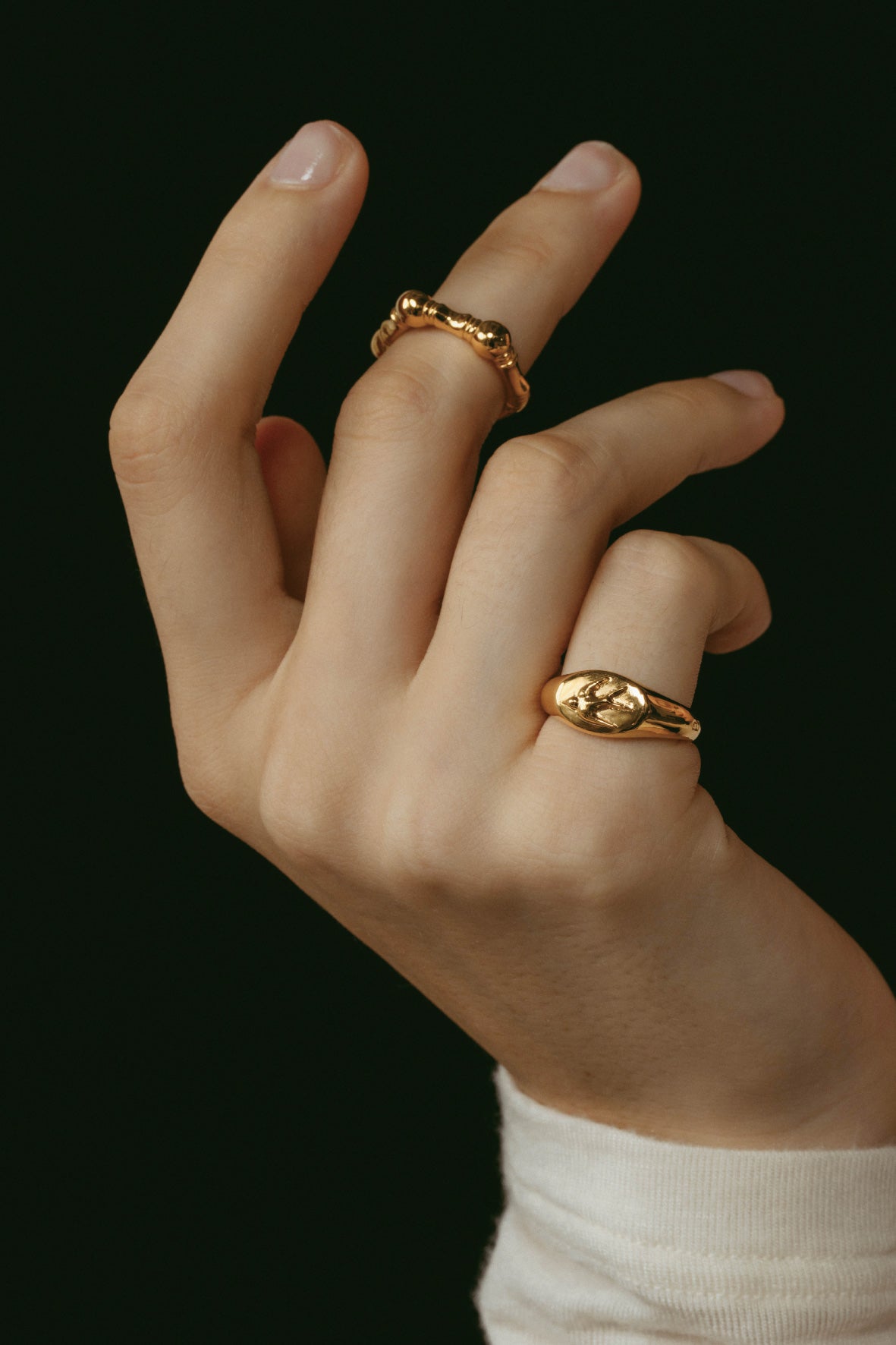 【受注販売】tsubame ring(silver/gold)