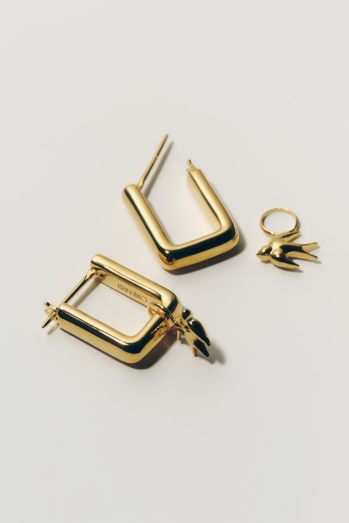 【店舗用】tsubame charm pierce(silver/gold/mix)