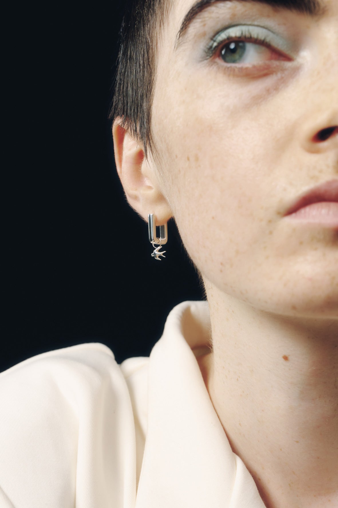 【店舗用】tsubame charm pierce(silver/gold/mix)