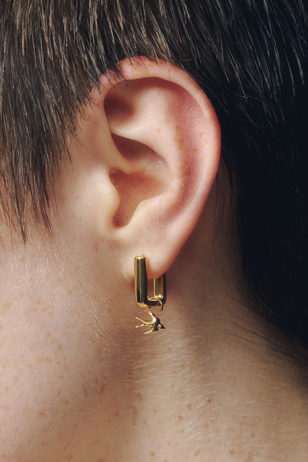 【店舗用】tsubame charm pierce(silver/gold/mix)
