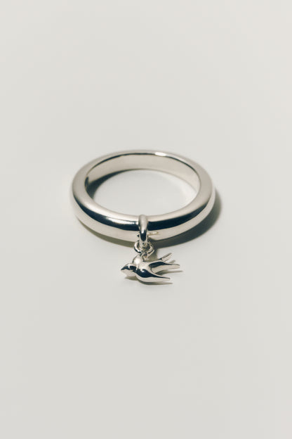 【店舗用】tsubame charm ring(silver/gold/mix)