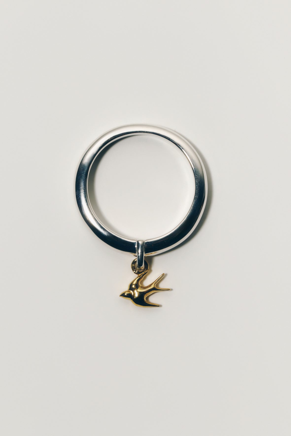 【店舗用】tsubame charm ring(silver/gold/mix)