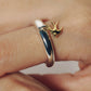 【店舗用】tsubame charm ring(silver/gold/mix)