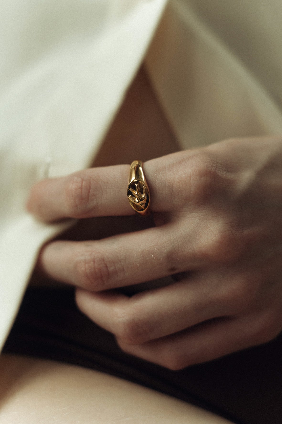 xo ring S(silver/gold) | BRKUMO